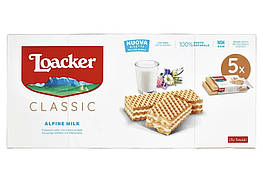 Вафлі з молочним кремом Loacker Classic Alpine Milk 225g