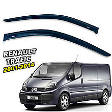 Дефлектори вікон (вітровики) для Renault Trafic 2001-2014 (Defl) Q2