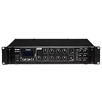 Трансляційний мікшер-підсилювач із USB DV audio MA-650.6P потужність 650Вт з Bluetooth MP3-плеєром