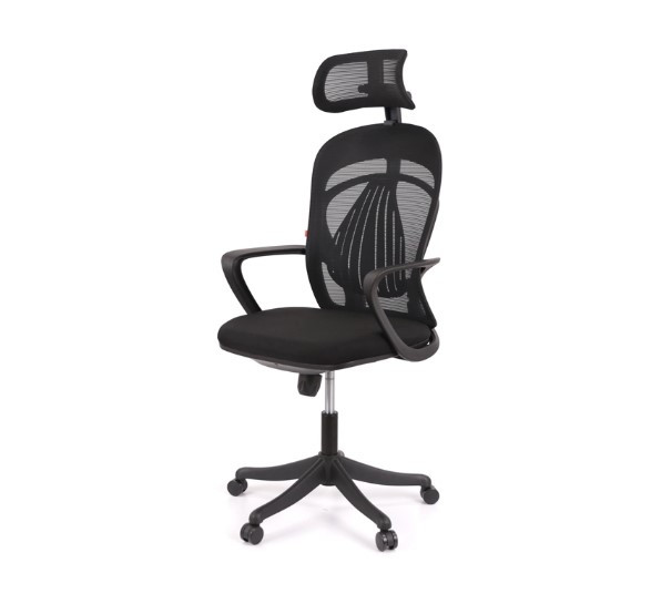 Крісло комп'ютерне Тревізо BL Tilt (UK-809A) Чорний