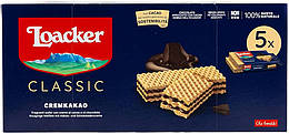 Вафлі з шоколадним кремом Loacker Classic Cremkakao 225g