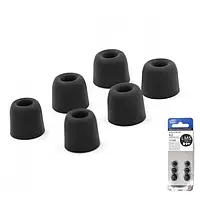 Амбушурі Knowledge Zenith Memory Foam Black (3 pairs)