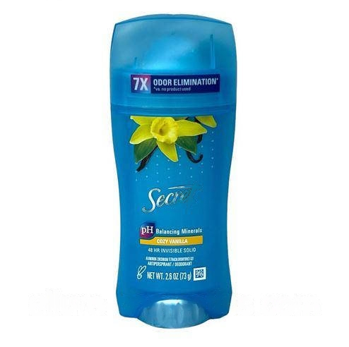 Твердий дезодорант Ваніль Secret Vanilla Invisible Solid Antiperspirant, фото 1
