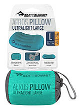 Надувна подушка Sea To Summit Aeros Ultralight Large, Sea Foam | Легка, компактна, зручна для сну в будь-яких умовах, фото 5