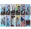 Набір сувенірних банкнот серія Президенти США (з полімеру, що світиться), фото 3