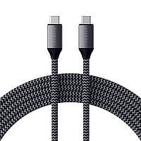 Кабель Satechi USB-C до USB-C Cable 100W Space Gray (2 m) (ST-TCC2MM)