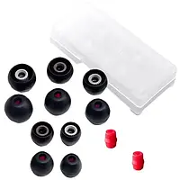 Амбушюри Final Audio Earpiece Type E Black (set 5 pair) (FI-EPEBLBL2A4_EN)