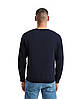 Глибокий Темно-Синій чоловічий светр вільний Premium set-in sweat Fruit of the loom, фото 6