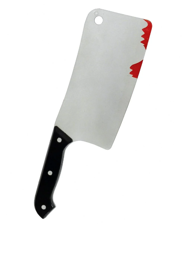 Тесак кухонний у крові пластиковий ABC