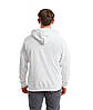 Біла чоловіча кофта на замку Cl. hooded sweat jacket Fruit of the loom, фото 7