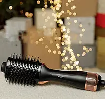 Фен щітка для волосся VGR V-492 повітряний стайлер 3 в 1 гребінець для укладання потужністю 1000 Вт iC227