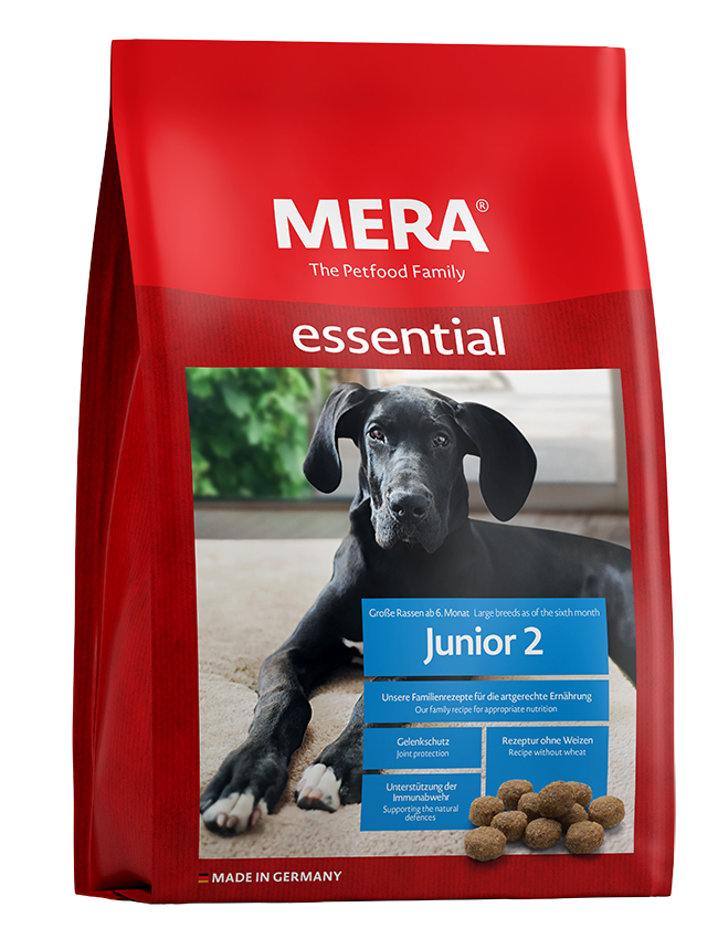 Сухий корм для юніорів великих порід собак з 6 місяців MERA essential Junior 2, 1 кг (*)