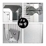 Алюмінієвий кейс для зберігання вінілових платівок розміром 12 дюймів Goka GK-R53 Silver, фото 9