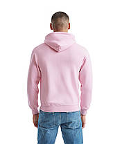 Світло-Рожева толстовка чоловіча базова Classic hooded sweat Fruit of the loom, фото 4