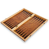 Набір настільних ігор шашки та нарди 39x39 см S4034, фото 6