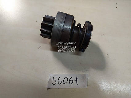 Бендикс для стартера 10зуб довжина 83 мм ширина кріплення 57 мм 000056061