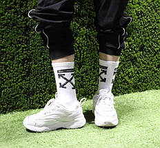 Шкарпетки OFF-WHITE (38-42) унісекс, під кросівки, фото 6