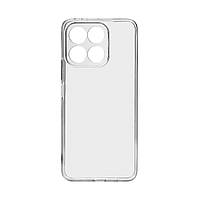 Прозорий чохол для Honor X8a з захистом камери, силіконовий бампер, тонкий і безбарвний