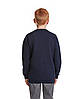 Глибокий Темно-Синій реглан дитячий зимовий Classic raglan sweat kids Fruit of the loom, фото 6