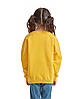 Сонячно Жовтий реглан дитячий зимовий Classic raglan sweat kids Fruit of the loom, фото 6
