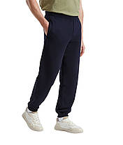 Глибоко Темно-Сині спортивні штани чоловічі з резинкою Classic elasticated cuff jog pants Fruit of the loom, фото 6