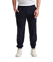 Темно-Сині спортивні штани чоловічі з резинкою Classic elasticated cuff jog pants Fruit of the loom, фото 5