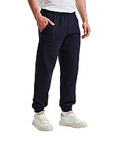 Темно-Сині спортивні штани чоловічі з резинкою Classic elasticated cuff jog pants Fruit of the loom, фото 6