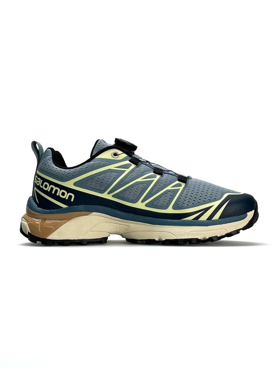 Чоловічі кросівки Salomon Lab XT-6 New Turquoise Yellow, чоловічі текстиль нейлон кеди, 42