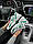 Жіночі шкіряні сітка кросівки New Balance 530 White Green, жіночі кеди Нью Беланс білі. Жіноче взуття, фото 10