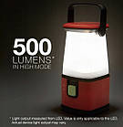 Ліхтар кемпінговий Energizer Camping Lantern 500lm 360°, 3xAA/3xD, Powerbank, IPX4, фото 4