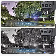 Вулична 4G камера відеоспостереження із сонячною панеллю P-18-4G V380 Портативна камера відеоспостереження 6Мп, фото 7