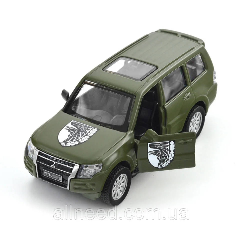 Автомодель серії "Шеврони Героїв" Mitsubishi Pajero 4WD Tubro "93 ОМБр" 250283M