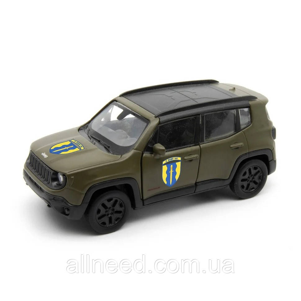 Автомодель серії «Шеврони Героїв» JEEP RENEGADE TRAILHAWK — «АЙДАРАР» 250351W