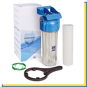 Фільтр магістральний двоелементний Aquafilter FHPR34-HP1 1 шт.