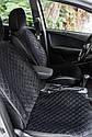 Накидки Алькантара на сидіння автомобіля Hyundai ix30 (Хюндай іх30) (1+1) два сидіння переднього ряду, фото 6