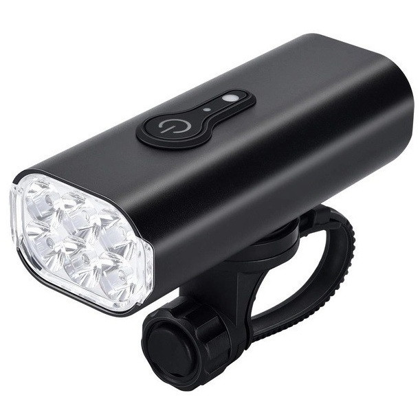 Ліхтарик велосипедний Soshine TB1 (v2) USB, IPX-6, 4800mAh, 2000Lm, 6xTG3 LED, фото 1