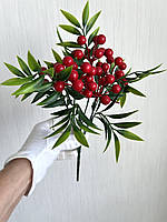 Штучна калина. Декоративна гілка калини (30 см), фото 6