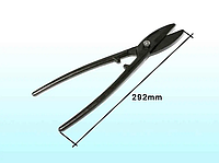 Ножницы по металлу прямой рез 290 мм. Горизонт