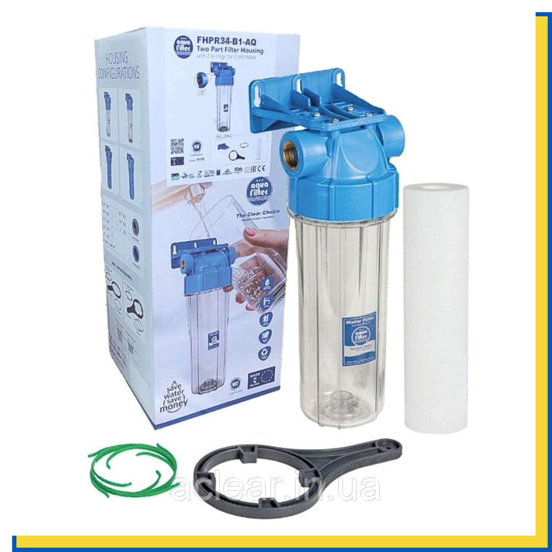 Механічний фільтр Aquafilter FHPR34-B1-AQ 1 шт