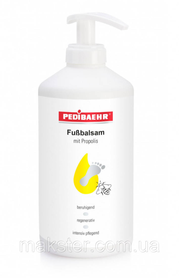 БАЛЬЗАМ З ПЕРЕПОЛІСОМ ДЛЯ НІГ 500 МЛ (FUSSBALSAM), PEDIBAEHR