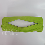 Масажний килимок Аплікатор Кузнєцова + валик голчастий для всього тіла KK-303 салатовий, фото 6