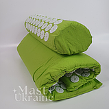 Масажний килимок Аплікатор Кузнєцова + валик голчастий для всього тіла KK-303 салатовий, фото 2