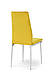 Стілець обідній Річ білий (метал/велюр жовтий), фото 5