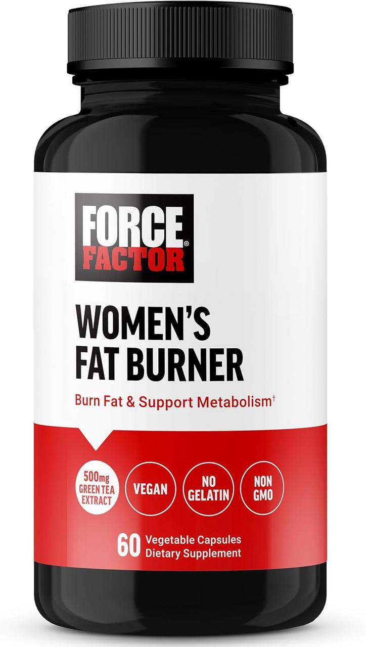 Force Factor Women's Fat Burner 60 Vegetable Capsules, фото 1