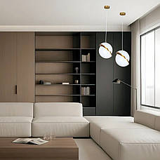 Бронзовий дизайнерський підвіс "Напівсфери" 25см (61-V1023-1 BRZ), фото 4