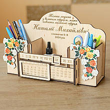 Органайзер "Троянди". Подарунок для вчителя до 8 березня. Подарок учителю. Подарок на День учителя.