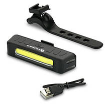 Ліхтарик велосипедний everActive BL-150R 2-in-1, IPX4, 500mAh, 150Lm, Red/White, фото 6