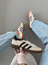 Жіночі Кросівки Adidas Spezial Handball Beige Black / Адидас Спешл Гандбол Бежеві з Чорним, фото 5