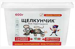 Лускунчик - 600г ТІСТО у ф.п. (арах-сир) відро/16шт