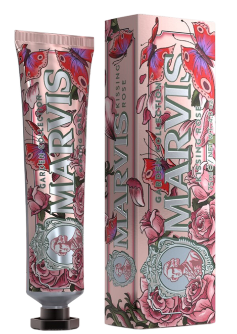 Зубна Паста Marvis Garden collection Поцілунок рози 75 мл, фото 1